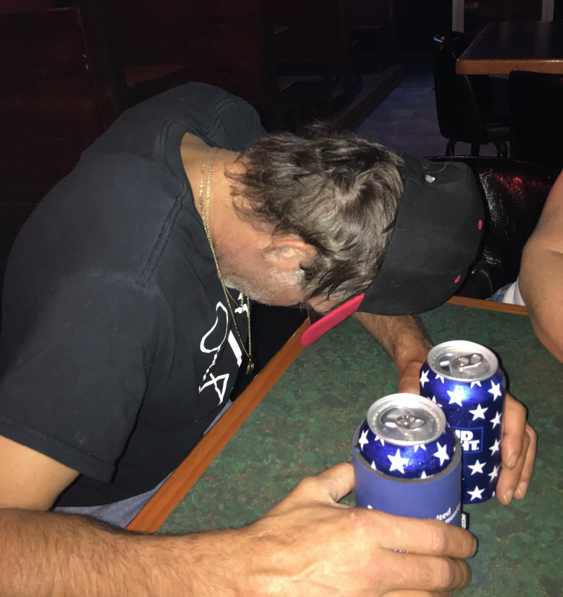 double fisting bud lights